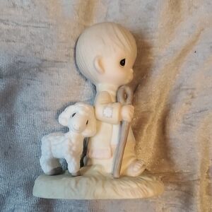 He Leadeth Me-Enesco Precious Moments Porcelain Figurine